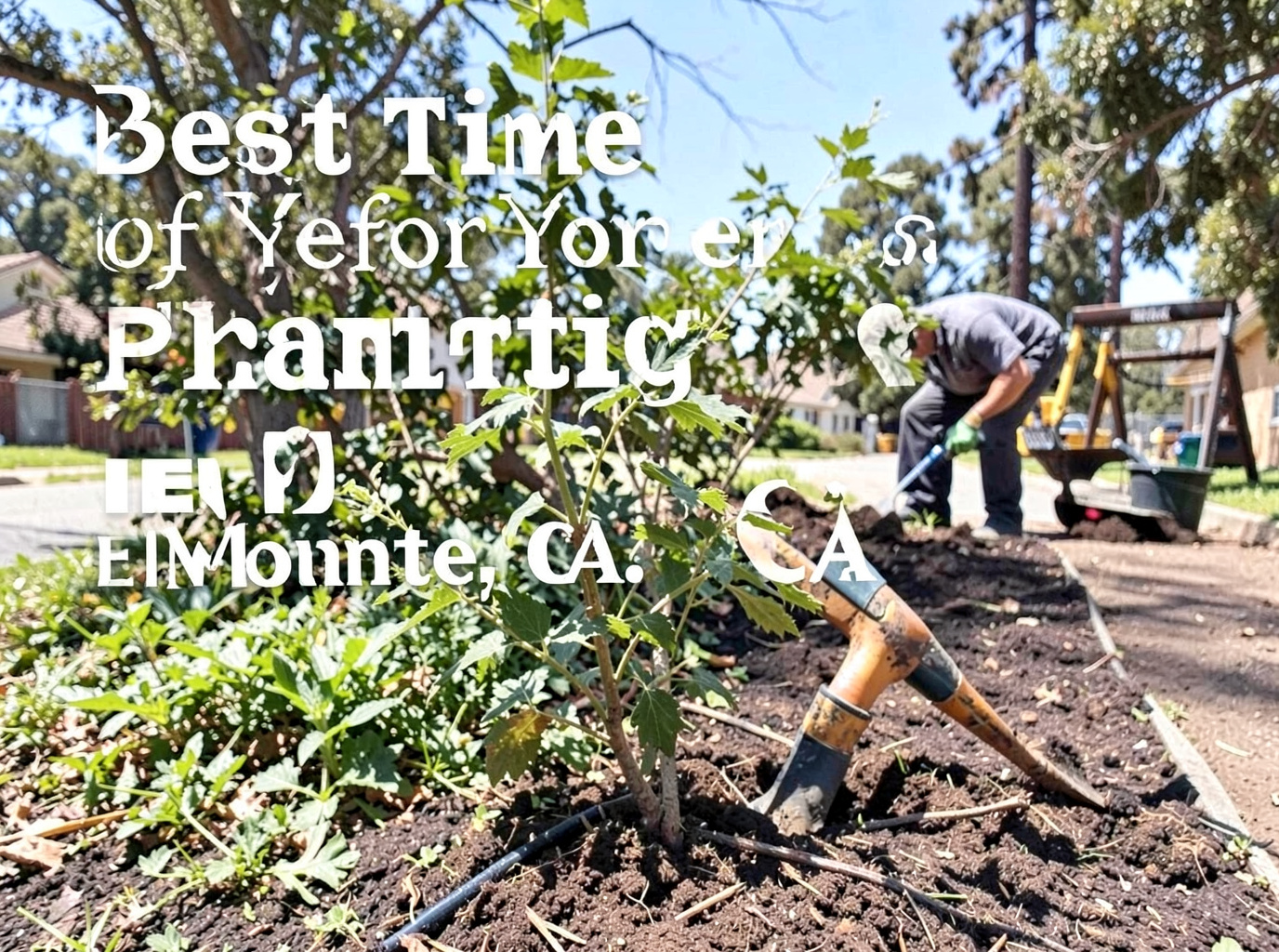 Best Time of Year for Tree Planting in El Monte, CA