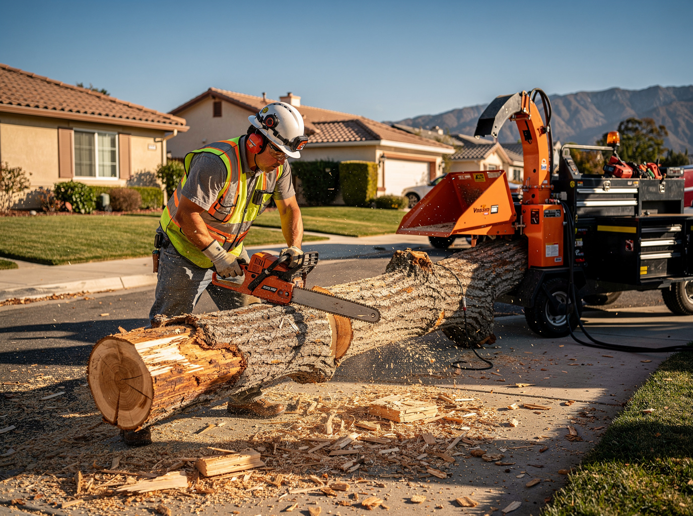 Fallen Tree Removal in El Monte, CA