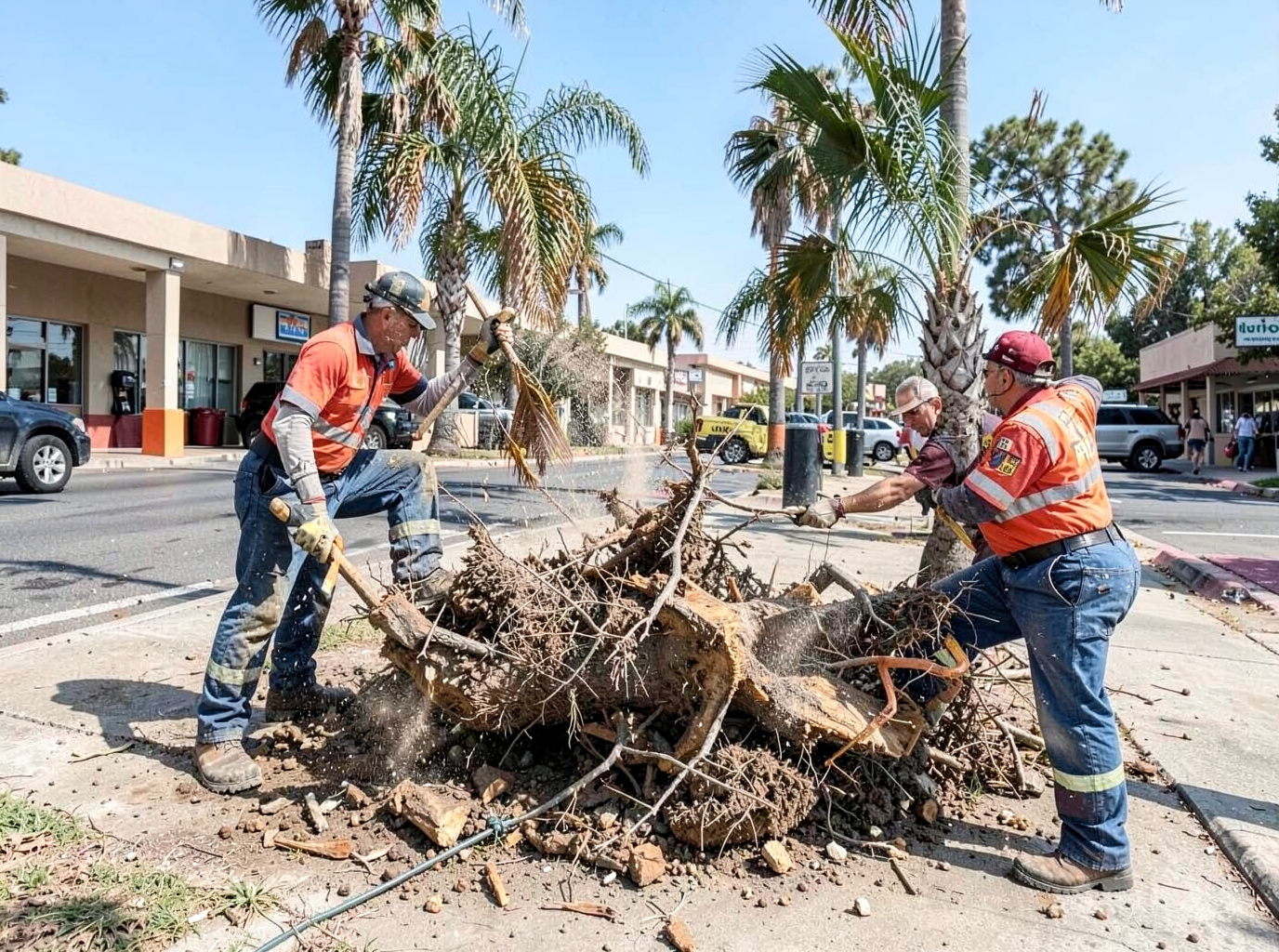 Palm Tree Removal in El Monte, CA